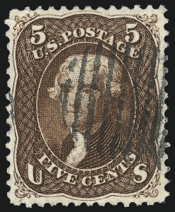 Sale 1014, Lot 1208, 1861-66 Issue (Scott 72-78b)