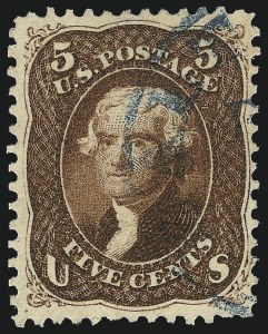 Sale 1014, Lot 1210, 1861-66 Issue (Scott 72-78b)