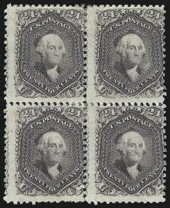 Sale 1014, Lot 1218, 1861-66 Issue (Scott 72-78b)