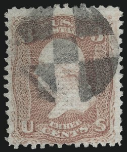 Sale 1014, Lot 1228, 1867-68 Grilled Issue (Scott 79-91)