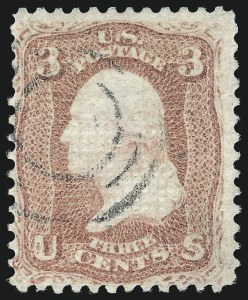 Sale 1014, Lot 1232, 1867-68 Grilled Issue (Scott 79-91)