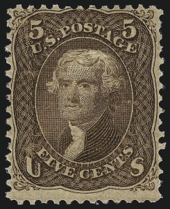 Sale 1014, Lot 1248, 1867-68 Grilled Issue (Scott 92-101)