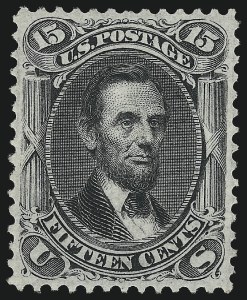 Sale 1014, Lot 1252, 1867-68 Grilled Issue (Scott 92-101)