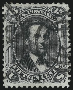 Sale 1014, Lot 1254, 1867-68 Grilled Issue (Scott 92-101)