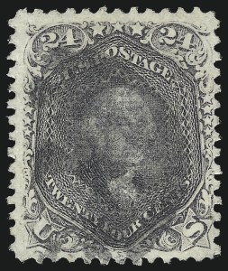 Sale 1014, Lot 1257, 1867-68 Grilled Issue (Scott 92-101)