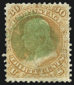 Sale 1014, Lot 1261, 1867-68 Grilled Issue (Scott 92-101)