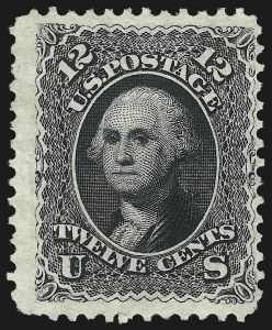 Sale 1014, Lot 1276, 1875 Re-Issue of 1861-66 Issue (Scott 102-111)