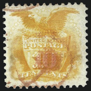 Sale 1014, Lot 1299, 1c-15c 1869 Pictorial Issue (Scott 112-119)