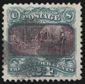 Sale 1014, Lot 1311, 24c-90c 1869 Pictorial Issue (Scott 120-122)
