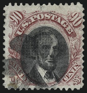 Sale 1014, Lot 1321, 24c-90c 1869 Pictorial Issue (Scott 120-122)