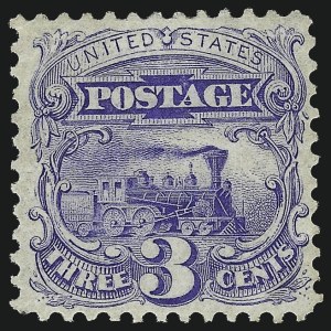 Sale 1014, Lot 1325, 1875 Re-Issue of 1869 Pictorial Issue (Scott 123-133)
