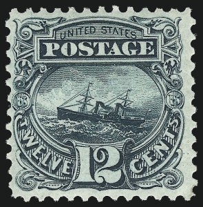 Sale 1014, Lot 1334, 1875 Re-Issue of 1869 Pictorial Issue (Scott 123-133)