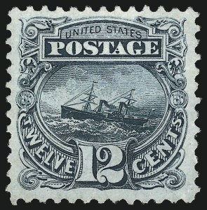 Sale 1014, Lot 1335, 1875 Re-Issue of 1869 Pictorial Issue (Scott 123-133)