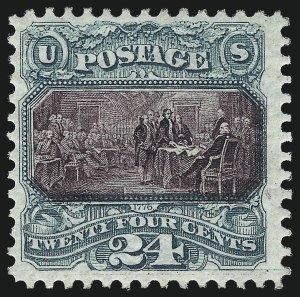 Sale 1014, Lot 1343, 1875 Re-Issue of 1869 Pictorial Issue (Scott 123-133)