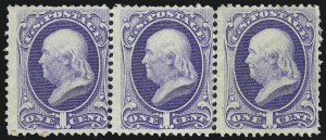 Sale 1014, Lot 1360, 1870-71 National Bank Note Co. Grilled Issues (Scott 134-139)