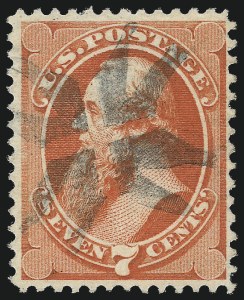 Sale 1014, Lot 1365, 1870-71 National Bank Note Co. Grilled Issues (Scott 134-139)