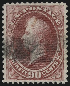 Sale 1014, Lot 1385, 1870-71 National Bank Note Co. Grilled Issues (Scott 140-144)