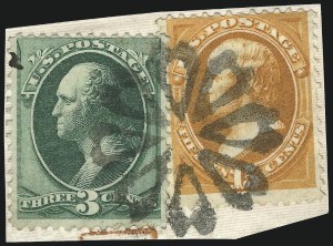 Sale 1014, Lot 1409, 1873 Continental Bank Note Co. Issue (Scott 156-166)