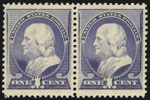 Sale 1014, Lot 1436, 1875-87 Continental and American Bank Note Co. Issues (Scott 175-218)