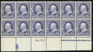Sale 1014, Lot 1450, 1890-93 Issue (Scott 219-229)