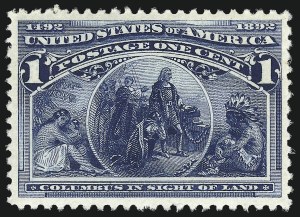 Sale Number 1014, Lot Number 1467, 1c-4c 1893 Columbian Issue (Scott 230-233)