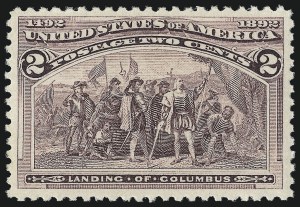 Sale 1014, Lot 1471, 1c-4c 1893 Columbian Issue (Scott 230-233)