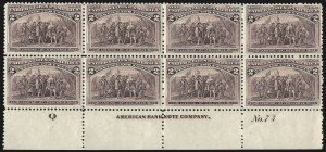 Sale 1014, Lot 1473, 1c-4c 1893 Columbian Issue (Scott 230-233)