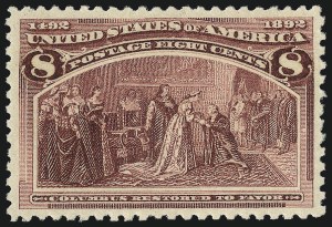 Sale Number 1014, Lot Number 1493, 5c-15c 1893 Columbian Issue (Scott 234-238)