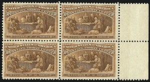 Sale 1014, Lot 1518, 30c-50c 1893 Columbian Issue (Scott 239-240)
