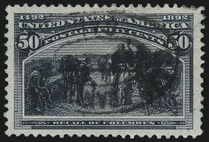 Sale Number 1014, Lot Number 1527, 30c-50c 1893 Columbian Issue (Scott 239-240)