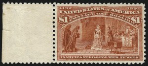 Sale Number 1014, Lot Number 1528, $1.00-$3.00 1893 Columbian Issue (Scott 241-243)