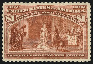 Sale 1014, Lot 1531, $1.00-$3.00 1893 Columbian Issue (Scott 241-243)