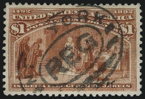 Sale Number 1014, Lot Number 1535, $1.00-$3.00 1893 Columbian Issue (Scott 241-243)