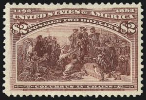 Sale 1014, Lot 1537, $1.00-$3.00 1893 Columbian Issue (Scott 241-243)