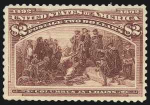 Sale 1014, Lot 1540, $1.00-$3.00 1893 Columbian Issue (Scott 241-243)