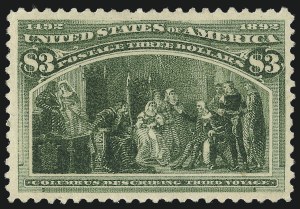 Sale Number 1014, Lot Number 1548, $1.00-$3.00 1893 Columbian Issue (Scott 241-243)