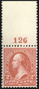 Sale 1014, Lot 1579, 1894 Unwatermarked Bureau Issue (Scott 247-263)
