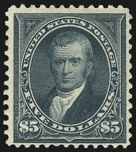 Sale 1014, Lot 1619, 1895-97 Watermarked Bureau Issues (Scott 264-282C)