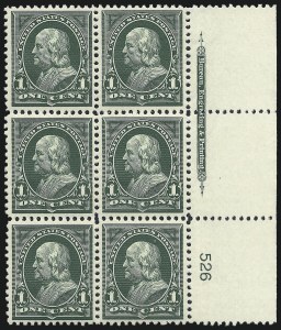 Sale 1014, Lot 1620, 1895-97 Watermarked Bureau Issues (Scott 264-282C)