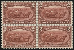Sale 1014, Lot 1629, 1c-50c 1898 Trans-Mississippi Issue (Scott 285-291)