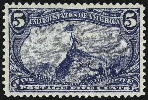 Sale Number 1014, Lot Number 1637, 1c-50c 1898 Trans-Mississippi Issue (Scott 285-291)