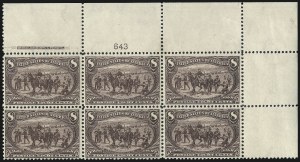 Sale 1014, Lot 1643, 1c-50c 1898 Trans-Mississippi Issue (Scott 285-291)