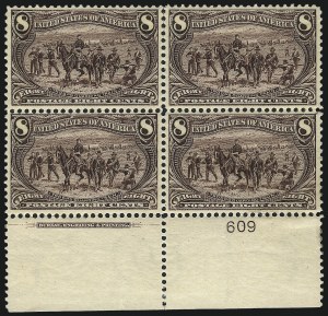 Sale 1014, Lot 1644, 1c-50c 1898 Trans-Mississippi Issue (Scott 285-291)