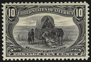 Sale 1014, Lot 1645, 1c-50c 1898 Trans-Mississippi Issue (Scott 285-291)