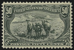 Sale 1014, Lot 1648, 1c-50c 1898 Trans-Mississippi Issue (Scott 285-291)