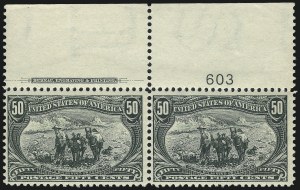 Sale 1014, Lot 1652, 1c-50c 1898 Trans-Mississippi Issue (Scott 285-291)