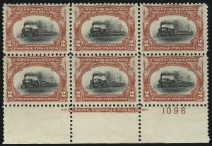 Sale 1014, Lot 1684, 1901 Pan-American Issue (Scott 294-299)