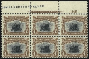 Sale 1014, Lot 1693, 1901 Pan-American Issue (Scott 294-299)