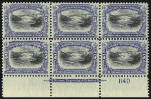 Sale 1014, Lot 1694, 1901 Pan-American Issue (Scott 294-299)