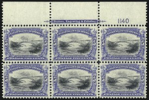 Sale 1014, Lot 1695, 1901 Pan-American Issue (Scott 294-299)